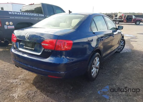 2013 Volkswagen Jetta 2.5L Se из США, поврежденный, VIN 3VWDP7AJ4DM379002